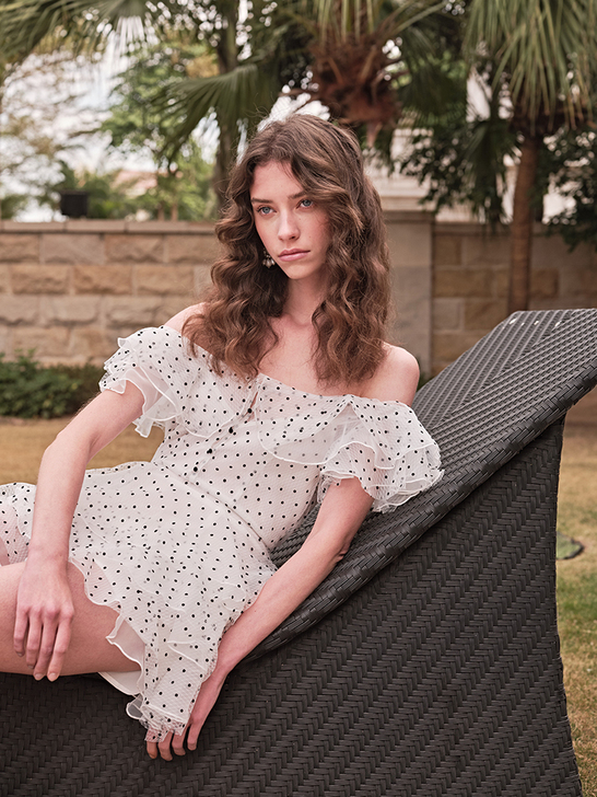 店主自留澳洲设计师品牌alice 波点复古...