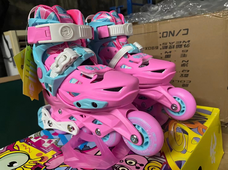 凯乐锐梦之星V2儿童专业轮滑鞋带锁轮便宜卖...