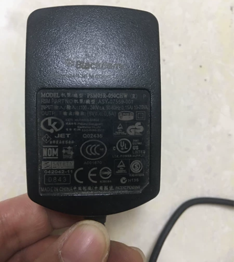 黑莓国行两插孔适配器，应该是黑莓8310配...