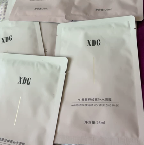 Xdg熊果苷焕亮补水面膜片装 全新未拆封。...