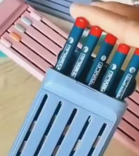 猫太子网红文具笔盒素描铅笔袋简约卡通功能幼...