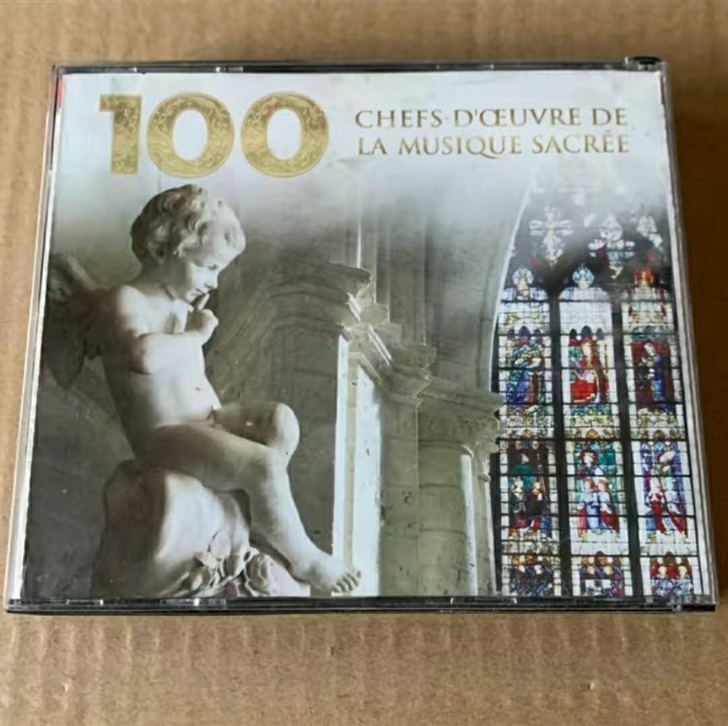 古典100系列6张CD碟光盘，《古典圣歌合...