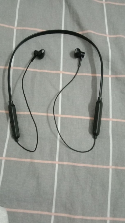 2021年新款无线蓝牙耳机颈挂脖式新高端黑...