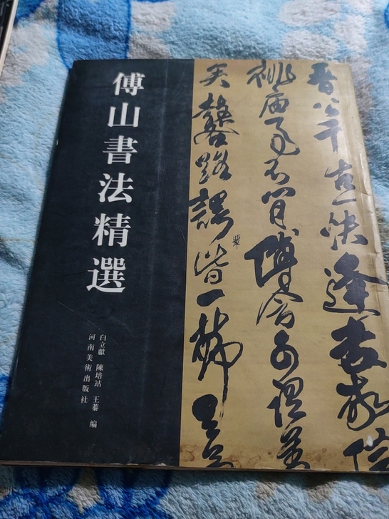 傅山书法精选。字帖