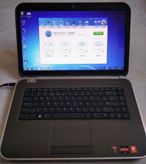 戴尔5525笔记本电脑，A8四核独显15寸...