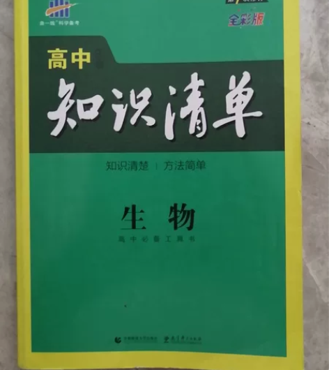 高中生物知识清单，自用资料。 感兴趣的话点...