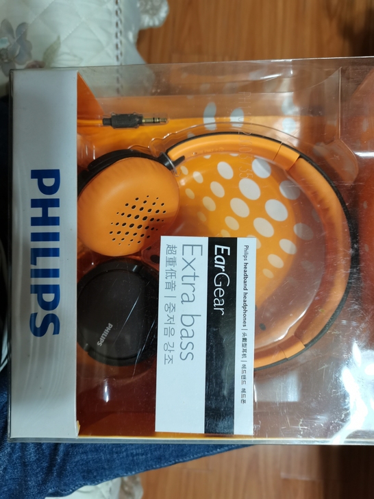 飞利浦全新进口头戴耳机