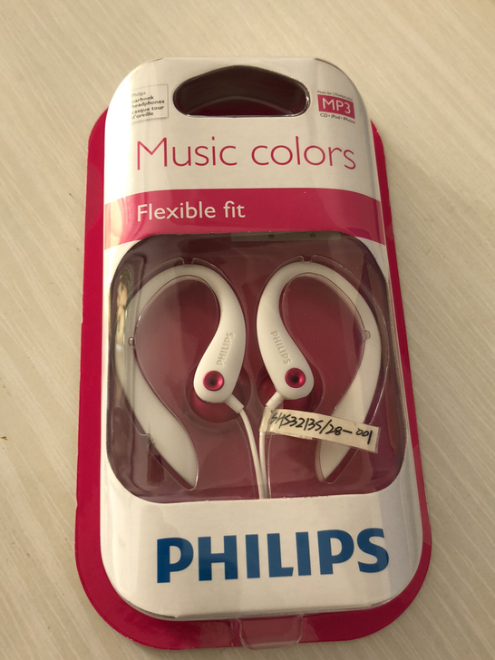 飞利浦耳挂运动耳机仅一个，盒装全新，30包...