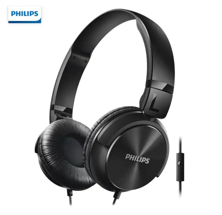 飞利浦音乐耳机，超强低音。