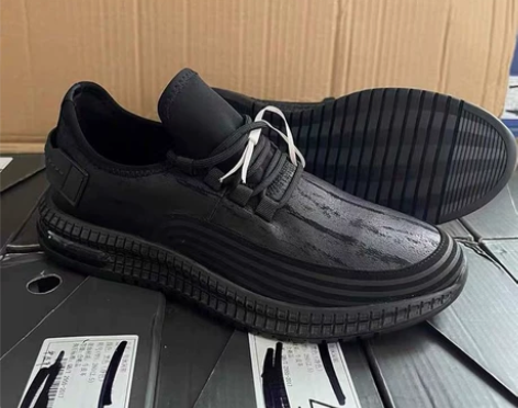 上等牛货!高奢麂皮!秋冬男士轻便透气低帮系...