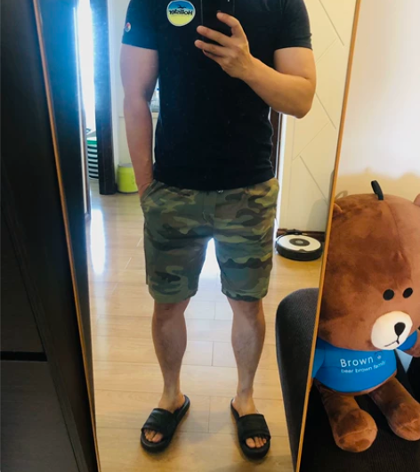 hotwind 热风 休闲短裤 男款，纯棉...