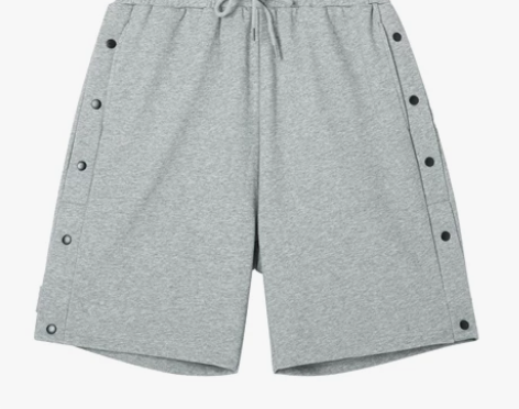 Lilbetter男士短裤薄款休闲排扣裤运...