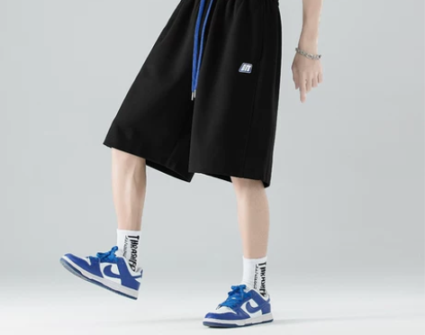 回力国潮直筒男士短裤夏季薄款潮牌宽松大码运...