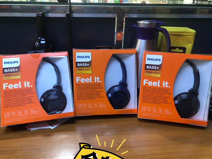 飞利浦SHL3070 on-ear头戴插线...