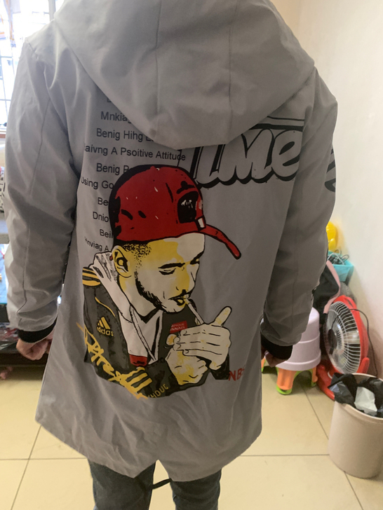 男士风衣短款，