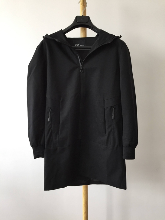 男士连帽中长款外套上衣