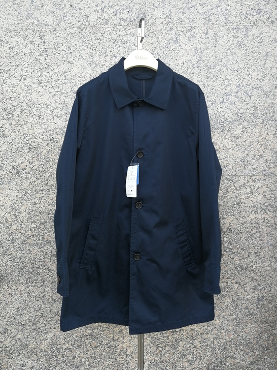 男士春夏款休闲风衣纯色宽松薄外套男款百搭简...