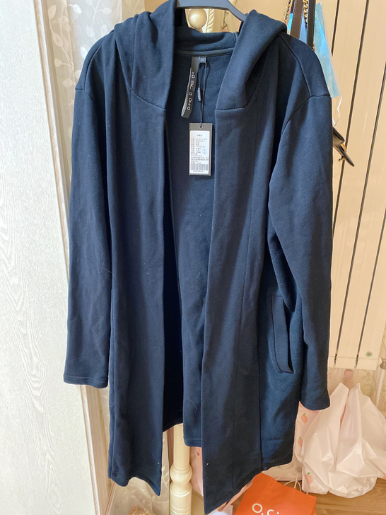 全新10SEI0OTTO男士风衣黑色百搭长...