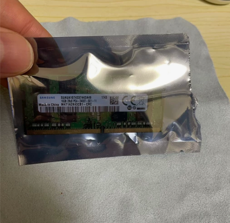 三星16g笔记本内存条，拿来升级游戏本电脑...