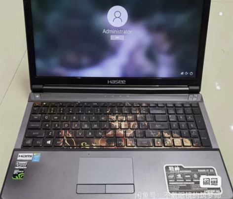 神舟K660E-i7高配游戏本 神舟游戏笔...