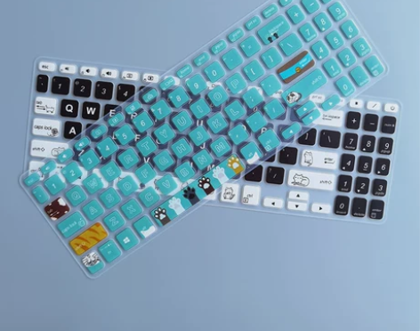 华硕vivobook15键盘膜顽石6代FL...