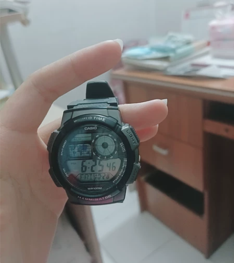 #Casio/卡西欧 轻微使用痕迹，只有手...