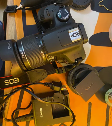 佳能/Canon1300D二手单反相机痛心...