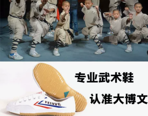 大博文飞跃练功鞋儿童武术训练鞋功夫鞋运动鞋...