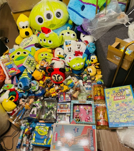 三眼仔巴斯光年胡迪迪士尼周边玩具毛绒玩偶公...
