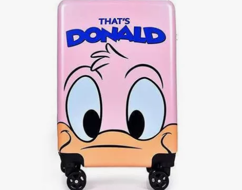 【处理】B.Duck大黄鸭儿童拉杆箱万向轮...