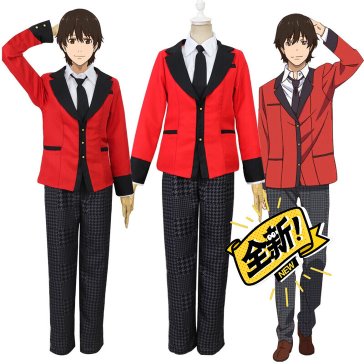 狂赌之渊cos服铃井凉太制服豆生田枫c服c...
