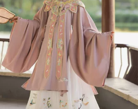 玉术原创汉服女明制立领斜襟长衫齐腰… 尺码...