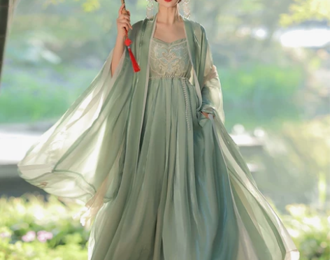 【88狂欢价】唐制原创汉服女诃子裙中国风古...