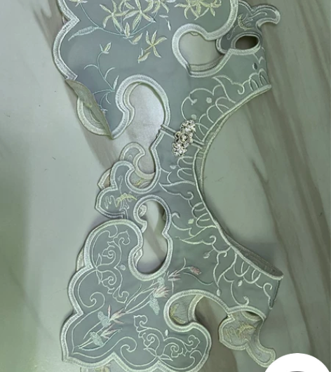 云肩刺绣明制全新 全新（科幻）半邮不退 借...