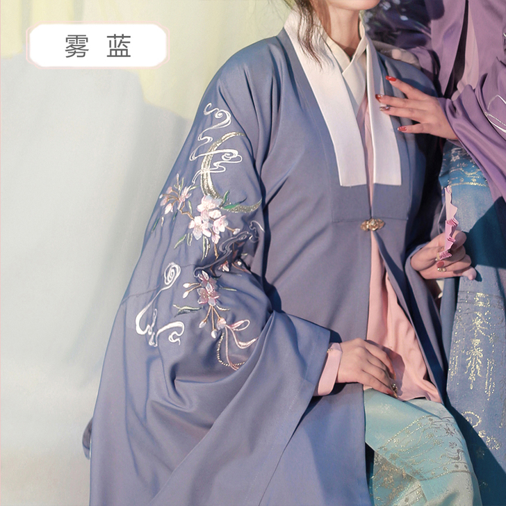 东月棠 店铺同名款平价汉服明制披风女绣花大...