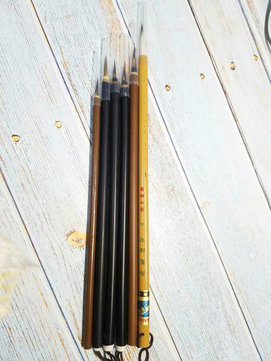 全新精品国画狼毫勾线笔鼠须勾线笔狼羊勾线笔...