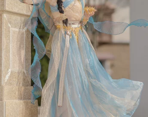 珍缕正品原创茉莉公主汉元素改良汉服西域敦煌...