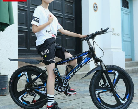 凤凰自行车 儿童7-10-13岁男孩变速碟