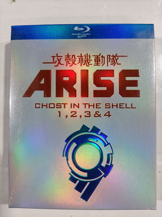 蓝光碟:攻克机动队剧场版4部收藏版新旧程度...
