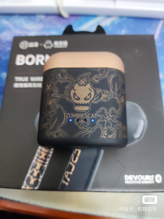 ZOMBIES CAT/魔鬼猫蓝牙耳机，耳...