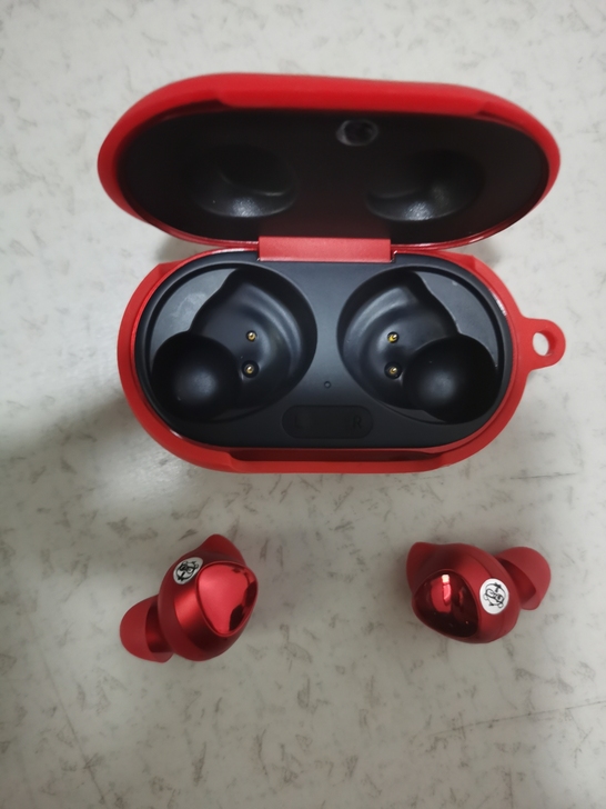 三星buds+丢失补配二代无线蓝牙耳机，红色