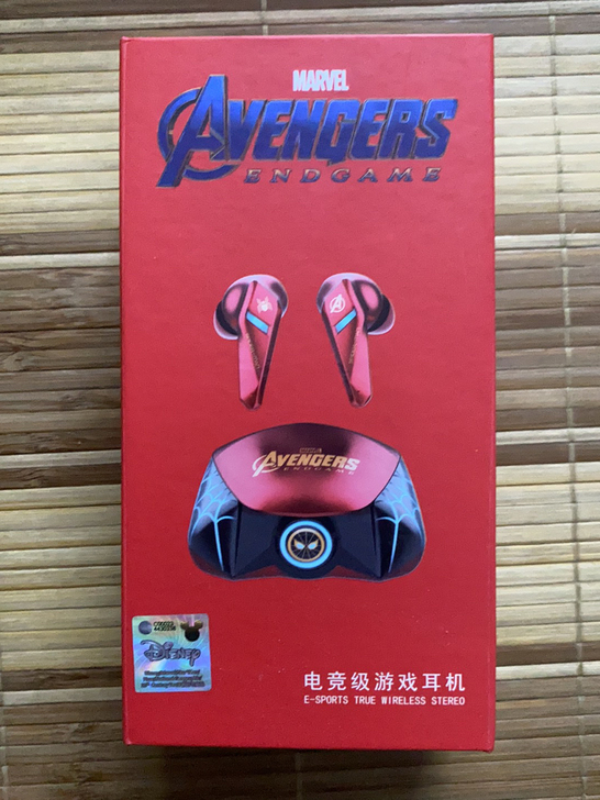 漫威游戏蓝牙耳机电竞无线降噪无延迟高音质超...