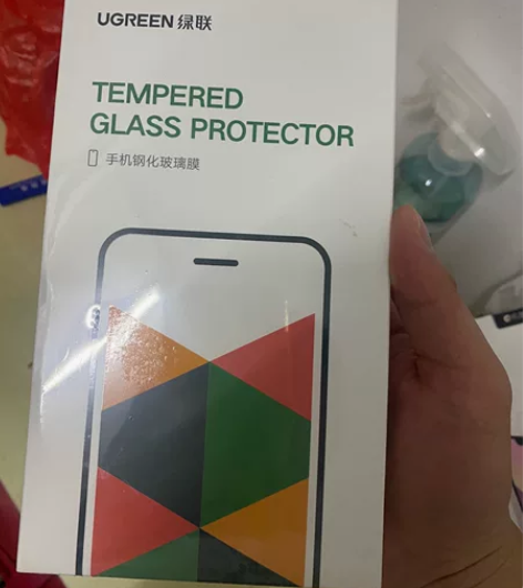 闲置绿联苹果钢化膜11promax xs...