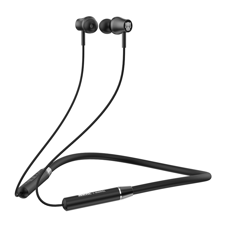 漫威联名正版授权（黑豹）颈挂式蓝牙运动耳机