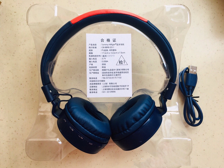 TOMMY JEANS 正品无线蓝牙耳机，...