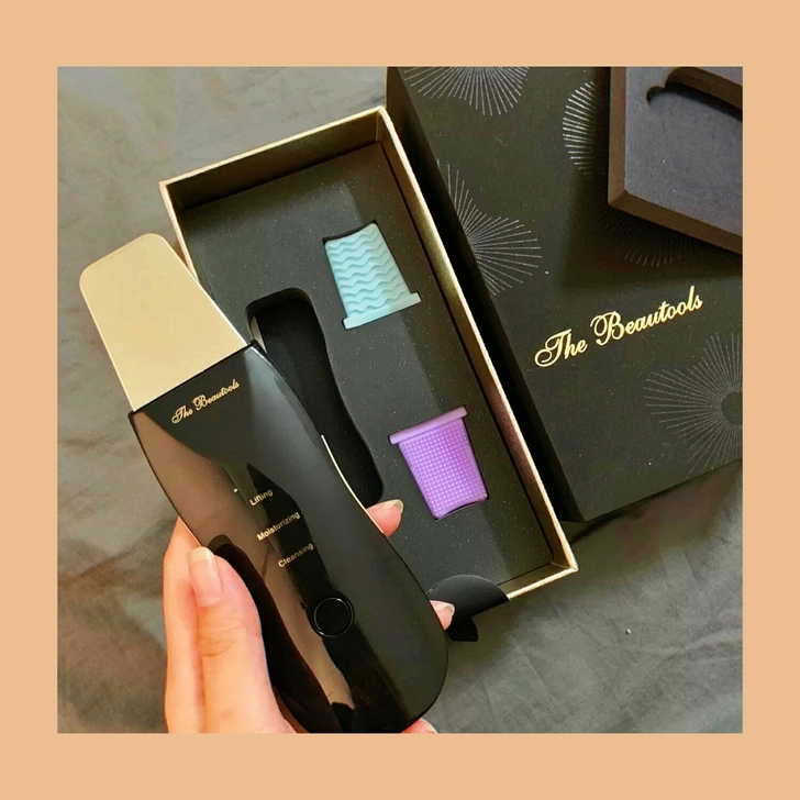 日本theBeautools黑头铲美容仪超...