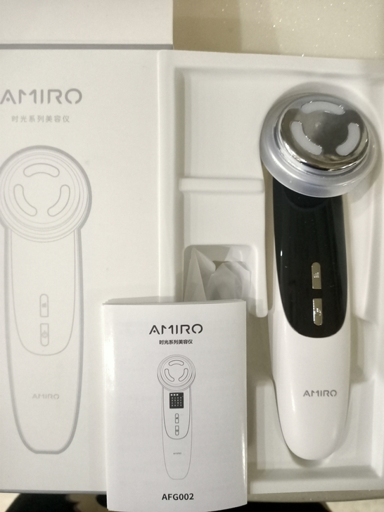 AMIRO时光美容仪提拉紧致面部神器超模美...