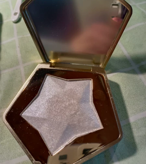 完美日记钻石爆闪高光，仅试色，01号色银色...