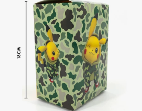 宠物小精灵口袋妖怪GK迷彩服皮卡丘潮服潮玩...