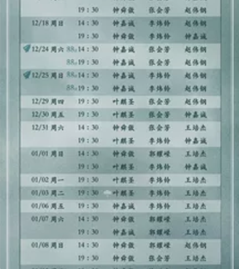 【出】音乐剧 阴天 12.31晚 跨年场 ...